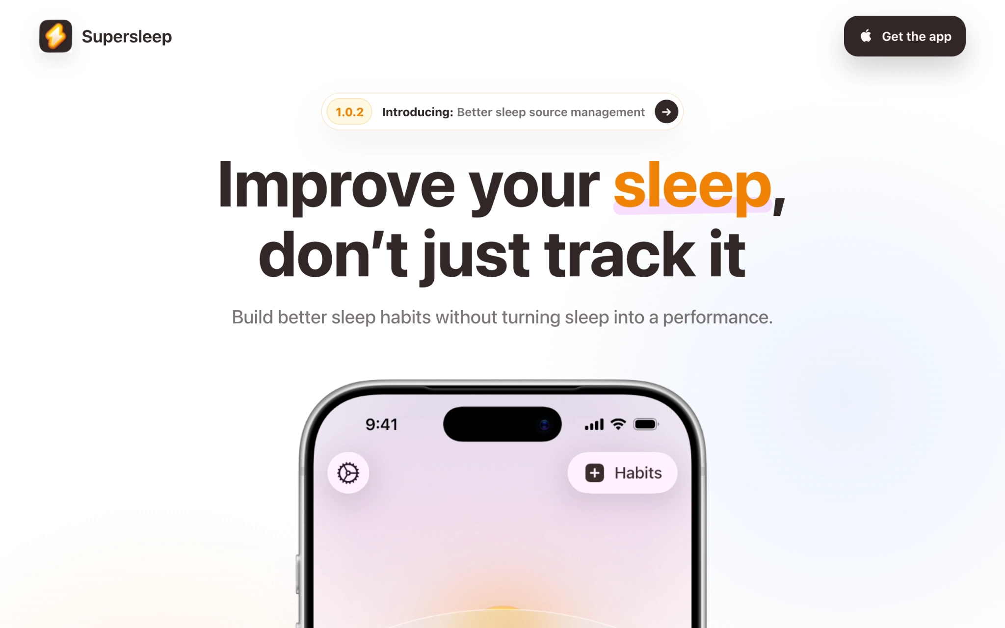 Supersleep